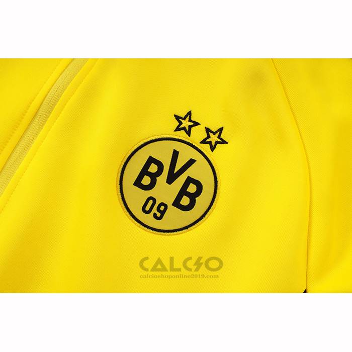 Tuta da Track di Giacca Borussia Dortmund Bambino 2025-2026 Giallo
